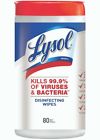 019200929936 Lysol Disinfecting Wipes Red Cap Ct Pack Of