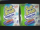 023400002405 Soft Scrub Scrubby Pads Disposable With Cleanser Boxes