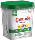 037000744511 Cascade Platinum Actionpacs Dishwasher Detergent Lemon