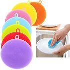 0689289813640 Silicone Dish Sponge Pack Antibacterial Magic Safe Brush 689289813640
