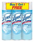 1 Lysol Disinfectant Spray Crisp Linen Ounce Count 019200835404