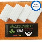 1 Vegas Wand Magic Melamine Eraser Sponge Cleaning Kit 646437575201
