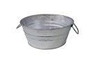 103lft Unbrand Gallon Hot Dipped Steel Low Flat Tub 085995172086