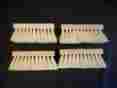 11-183 Bon 7 X 2-3 8 In Long Bristle Acid Scrub Brush W White Tampico Bristles 4 Pack 743153111833