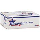Ren14535-ca 16mic 741224145350 45gl Renown Janitorial Black 40x48 Roll 25 Liner