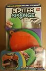 1734 Better Sponge Set Of Colored Textured Silicone Sponges New