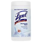 1920089346 Lysol Tough Cleaning Power Disinfecting Wipes Crisp Linen Scent 80 Count New 019200893466