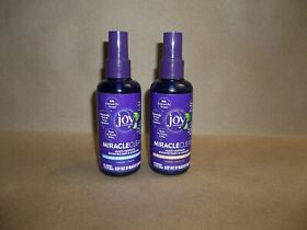 2 Joy Mangano Miracle Clean Disinfectant Spray 3.4 Oz Fresh Linen And Warm Van