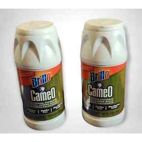 31210 2 Pack Brillo Cameo 10 Oz. Aluminum Stainless Steel Copper Brass Cleaner Porcela
