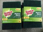 223-10 Pack Heavy Duty Scour Pads For Cleaning Scouring Scrubbing New