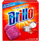 23330 Brillo Jumbo Steel Wool Soap Pads Easy Cleaning 794628302188
