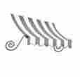 Ch22-4gw 24-inch Awntech 4-feet Charleston Window Entry Awning 31 By Gray White 731478523967