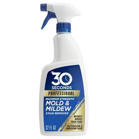 30spro 30 Seconds Pro Mold And Mildew Stain Remover Scrub Free Brighter Results