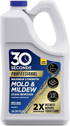 30spro1g 30 Seconds Pro Mold And Mildew Stain Remover Scrub Free Brighter Results Ins