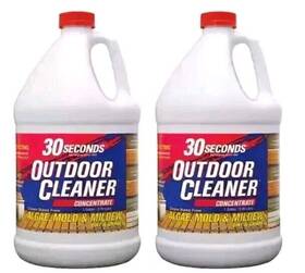 30 Seconds 400825000450 2 Gallons Outdoor Concentrate Algae Mold And Mildew Cleaner Yard Safe
