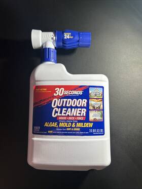 6430s 30 Seconds Cleaners Outdoor Cleaner 64 Oz. New Algae Mold And Mildew House/deck/fence