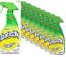 308686 Fantastik Lemon Power Antibacterial Cleaner Ounce Spray Bottle Case Of