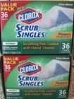 31283 Clorox Scrub Singles Kitchen Citrus Blend Pads Each