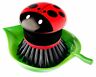 3319 Vigar Ladybug Dish Washing Palm Brush With Tray 8411782422195