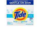 3700084995 Tide Free Gentle He Turbo Powder Laundry Detergent Oz Loads