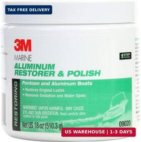 09020 3m Marine Aluminum Restorer And Polish 18 Oz For Detailing Remo
