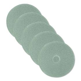 310027 3m Ultra High-speed Floor Burnishing Pads 3100 27 Inch Diameter Aqua 5/carton
