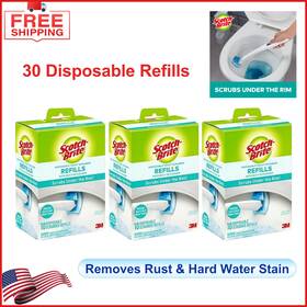 810-83 3m 30 Pack Scotch-brite Disposable Toilet Scrubber Refills 10 Count Each For