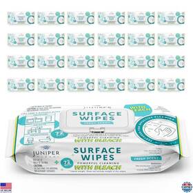 B08p9284t5 3m 24 Pack Bleach Cleaning Wipes All-purpose For Home And Office Fresh Scent