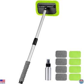 B0cp73tyg3 3m 27 Inch Extendable Windshield Cleaning Tool With Microfiber Cloth - Car Glass