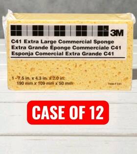 7456-t 3m Company Heavy Duty Sponge For Commercial 7.5 Inch L 1 Pk Pack Of 12