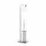 40382 Zack Linea Toilet Butler With Grey Brush