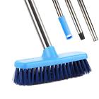 43188-182347 Ycute Floor Scrub Brush Stainless Steel Long Handle 756926462582