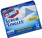 44600312811 Clorox Pk Scrub Singles Bathroom Rain Clean Pads Total
