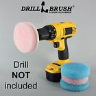 4inwhitedriver4inpinkbluepads Drillbrush Power Driven Household 751570510337
