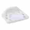 52-9042 National Brand Alternative Ceramic Toothbbrush Holder-slip On Clip