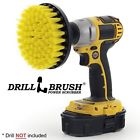5in-lim-yellow-short-qc Drillbrush Inch Diameter Drill Powered Scrub Brush With 695637127185