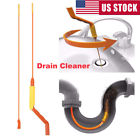 6266656188736 Unbranded Slim Drain Cleaner Hair Removal Tool Flexible