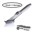 6468851204864 Unbranded Soap Dispensing Dish Brush Set Bowl Pot