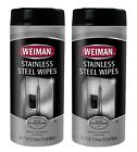 657814856134 Weiman Pack Stainless Steel Wipes Count