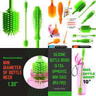 661585103373 Water Bottle Brush Cleaning Long Handle Antibacterial For