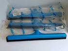 70823 Vikan Lot Of Fixed Head Squeegee Foam Rubber Polypropylene Frame