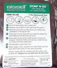 77d1 Bissell Stomp Go Stain Lifting Pads Lot Big Green Commercial