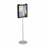 7923 Quartet Adjustable Sign Stand Freestanding Signage 034138596869