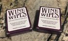 8791 Wine Wipes New Packs Stain Removing Nib Free Shipping Borracha