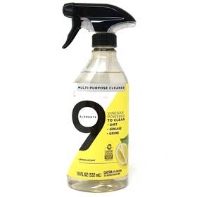 95101 9 Elements Multi-purpose Cleaner Lemon Scent 18 Oz