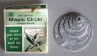 90116 Magic Circle Vtg Silver Tarnish Remover Cleaner Untested
