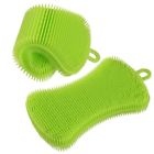 93360 Silicone Dish Sponge Antibacterial Washing Brush Scrubber 689213093360