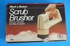 9385 Black Decker Nice Vintage Scrub Brusher Cordless Scrubber