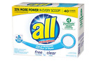 94172 All Stainlifters Powder He Laundry Detergent Free Clear Oz Loads