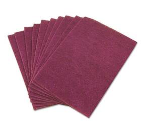 7920-00-045-2940 Ability One Skilcraft Abilityone Light Cleaning Scouring Pad 6 X 9 Nylon Maroon 20 Pack